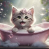 bubble bath kitty 9