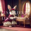Bunny in Red Dress