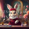 Bunny in Red Dress