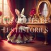 Bunny in Red Dress