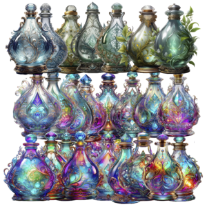 elfic bottles PNG