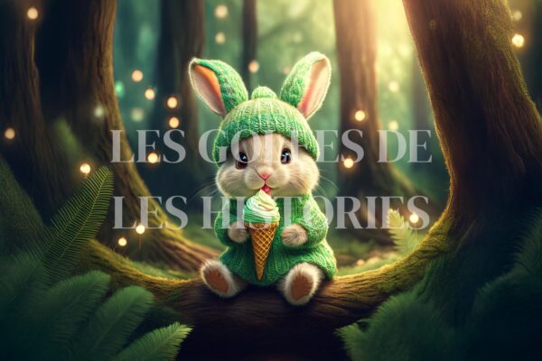 Green Dress Bunnies