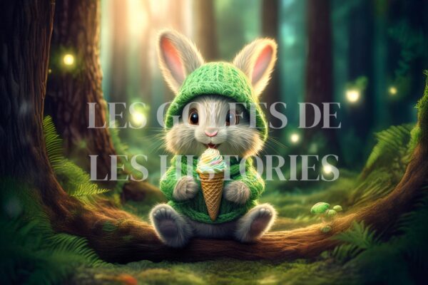 Green Dress Bunnies