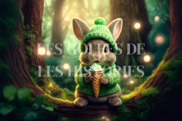 Green Dress Bunnies