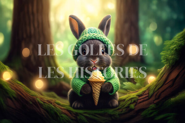 Green Dress Bunnies