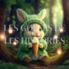 Green Dress Bunnies