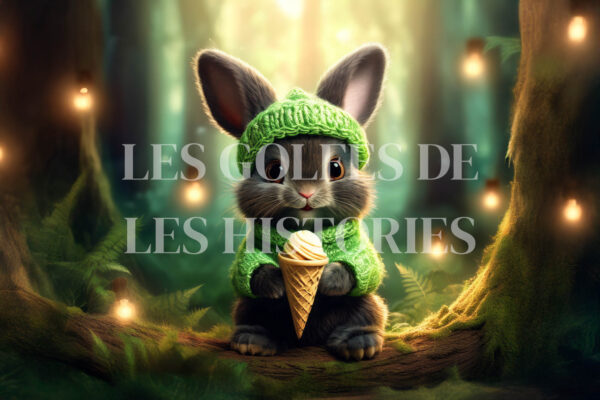 Green Dress Bunnies