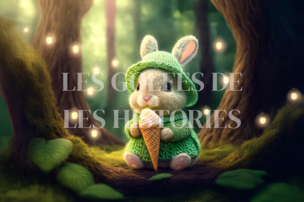 Green Dress Bunnies