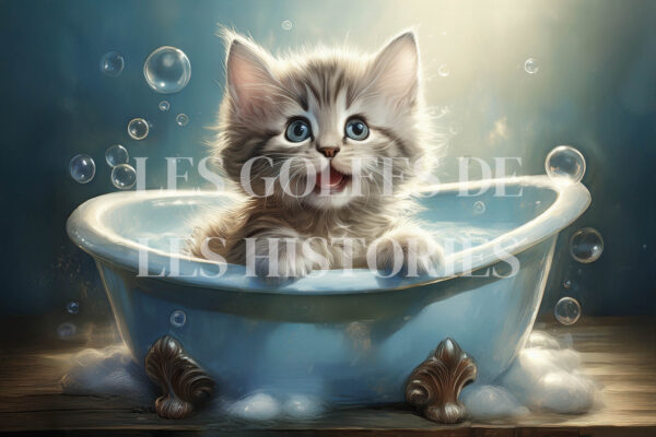 Kittens Bubble Bath