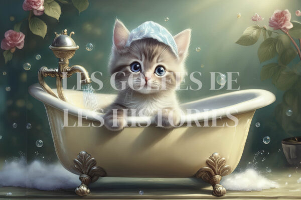 Kittens Bubble Bath