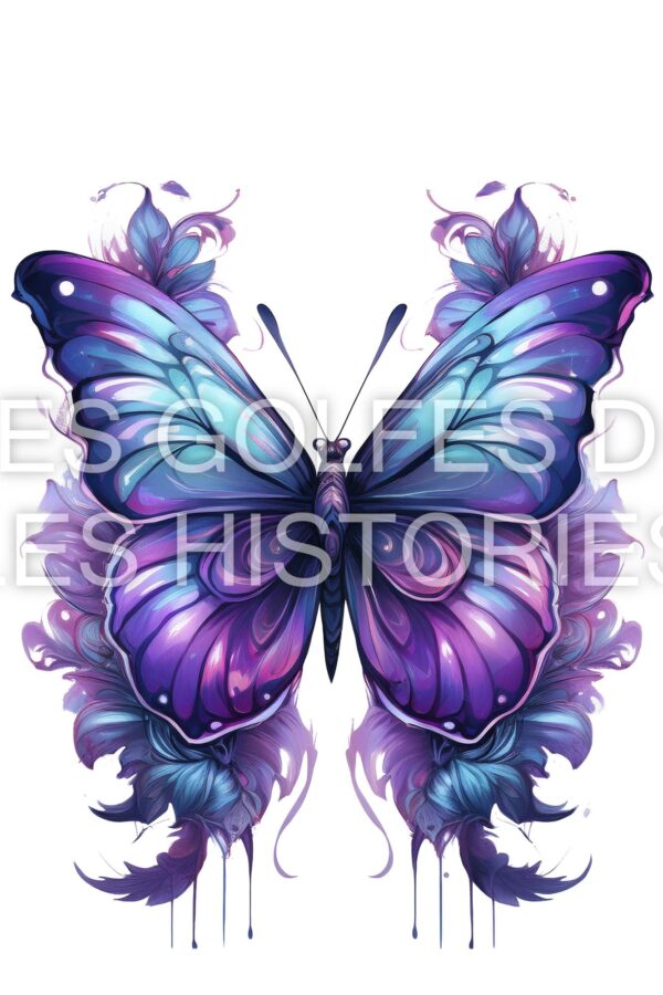 Magic Purple Ephemera Papers
