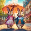 Bunnies in Paris