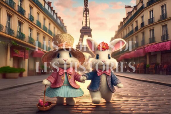 Bunnies in Paris