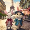 Bunnies in Paris