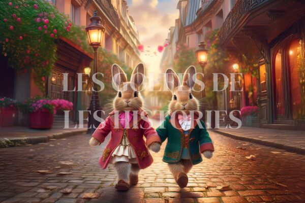 Bunnies in Paris