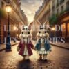 Bunnies in Paris