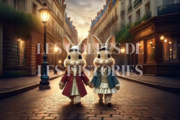 Bunnies in Paris