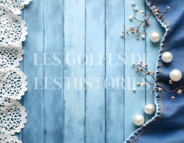 Denim and Pearls Girls